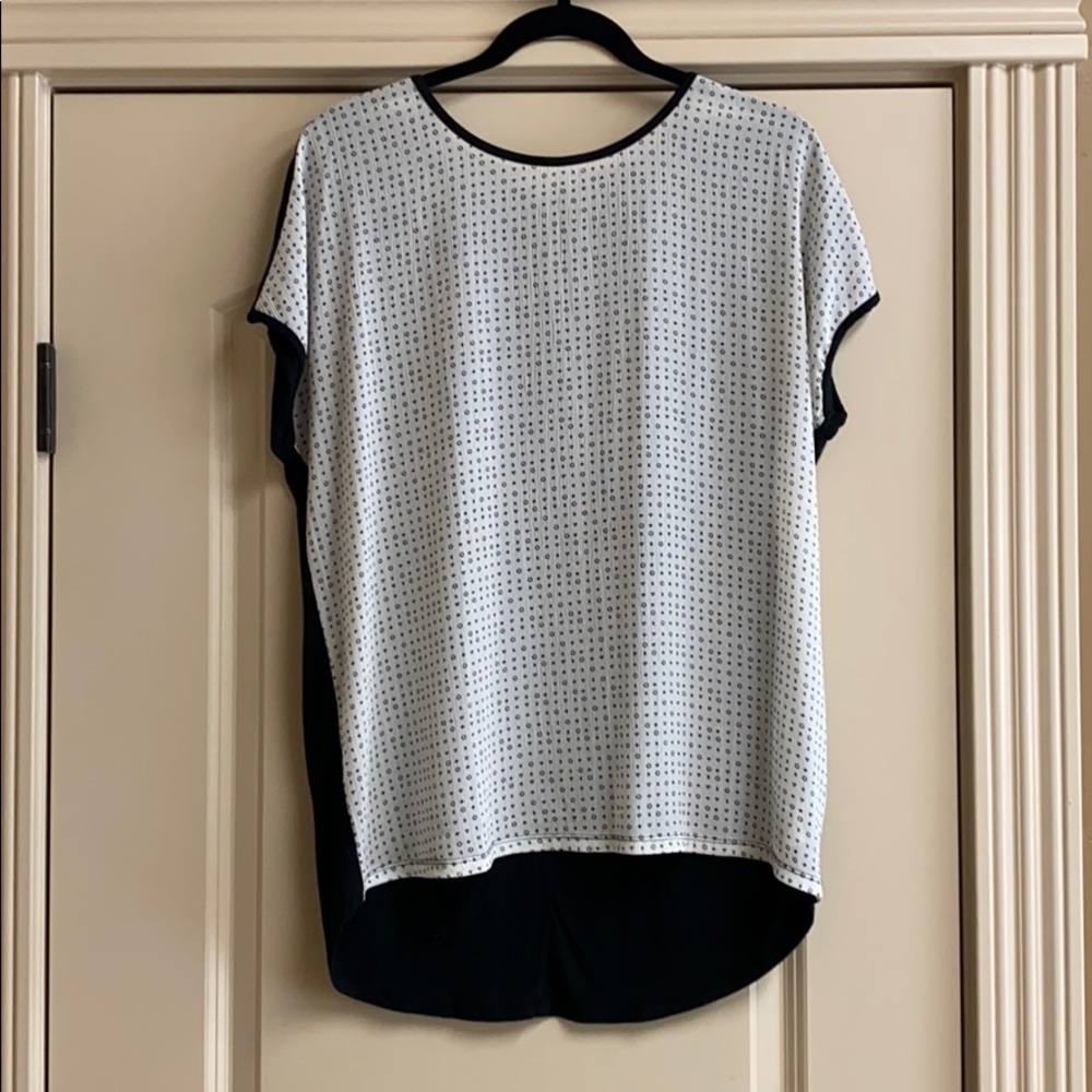 DownEast Geometric Blouse
